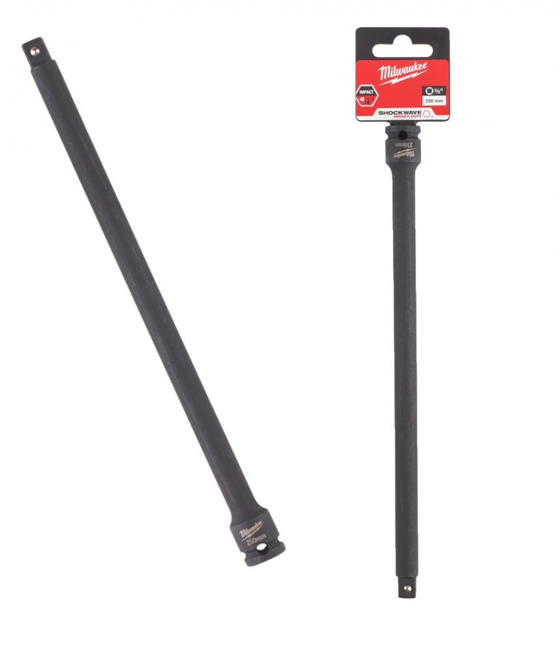 4932478056 Milwaukee Przed�u�ka Udarowa 3/8 250mm Shockwave 