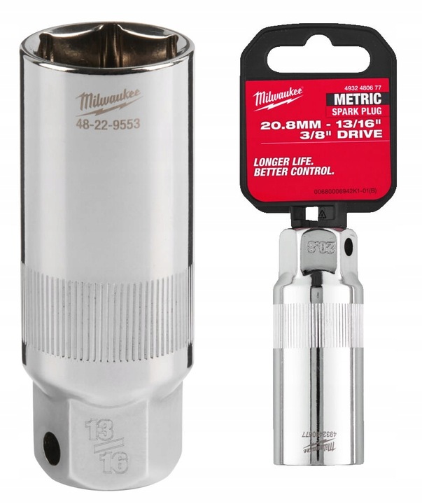 4932480677 MILWAUKEE NASADKA 3/8 DO �WIEC ZAP�ONOWYCH 20.8mm 