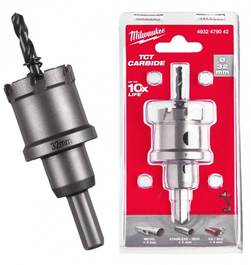 4932479042 Milwaukee Otwornica do stali nierdzewnej metalu  32 mm  TCT