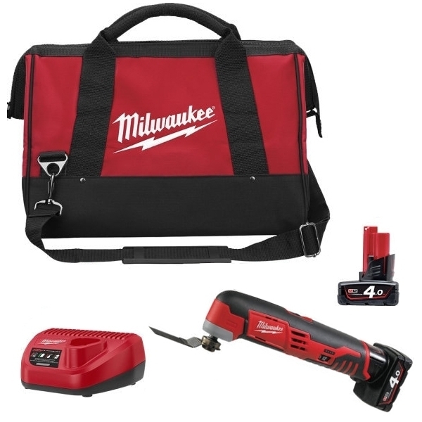 Milwaukee C12 MT-402B Narz�dzie wielofunkcyjne 2 x Bateria 4.0Ah + �adowarka + Walizka