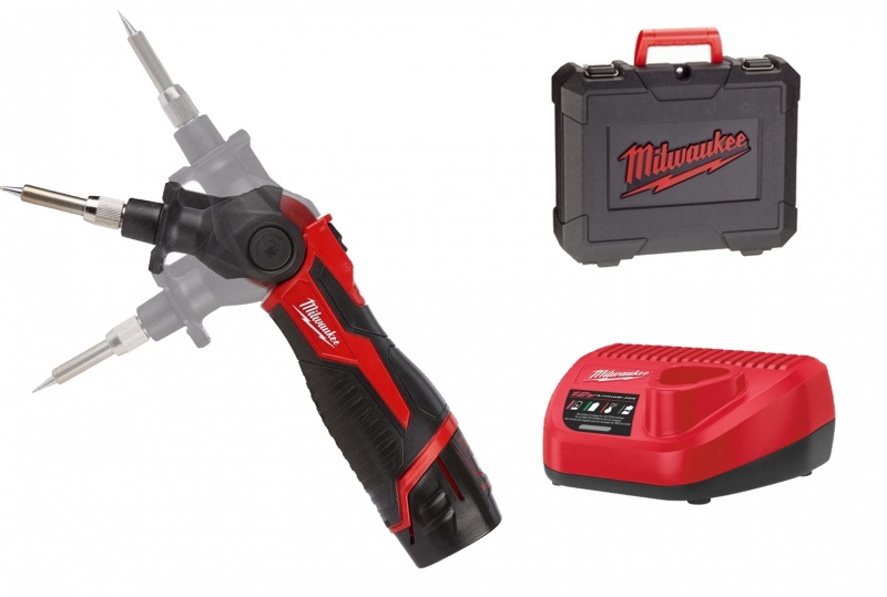 Milwaukee Akumulatorowa Lutownica M12 12V M12 SI-201C  z Bateria i �adowark�