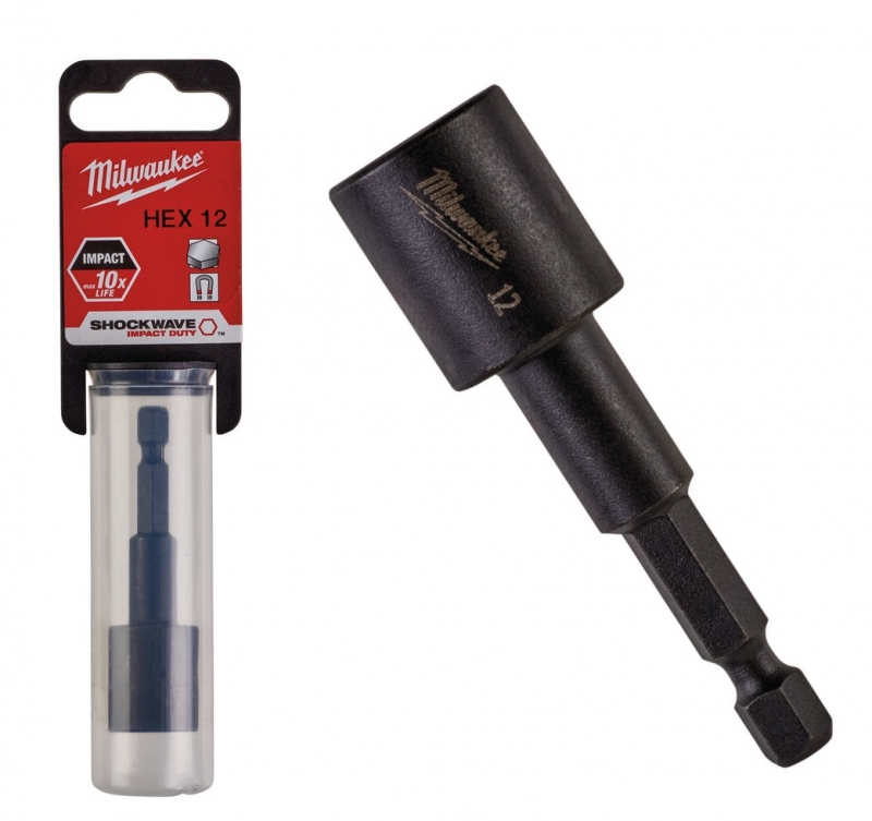 Milwaukee Nasadka Magnetyczna Udarowa 12mm x 65mm