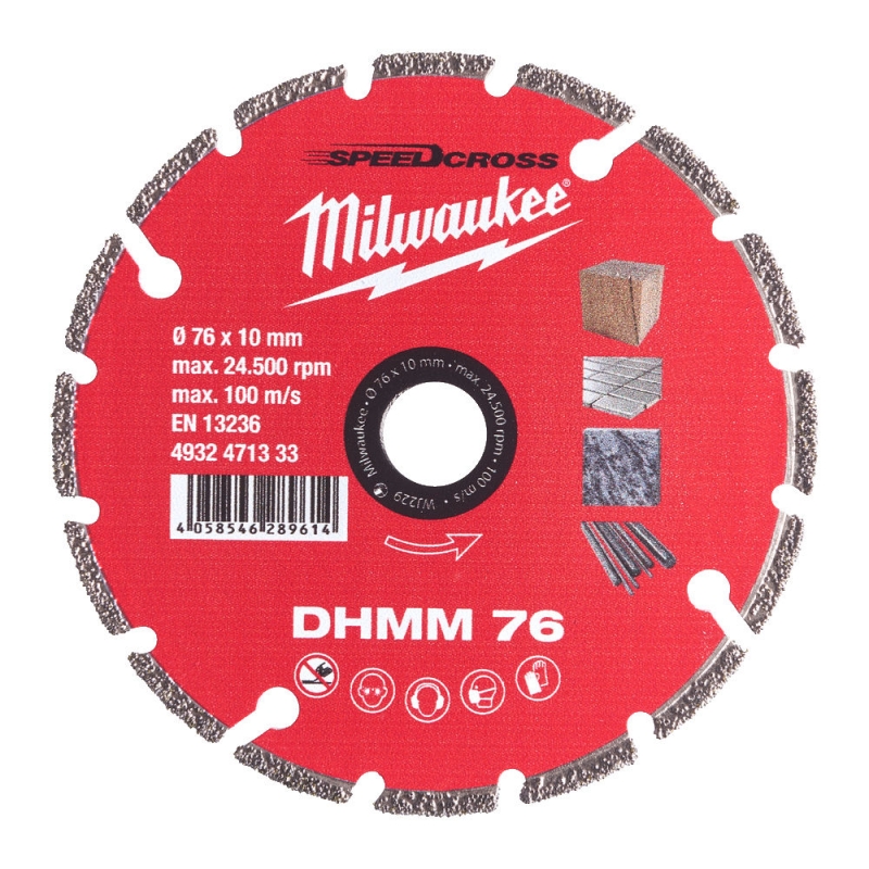 4932471333 Milwaukee Tarcza Diamentowa 76mm DHmm 