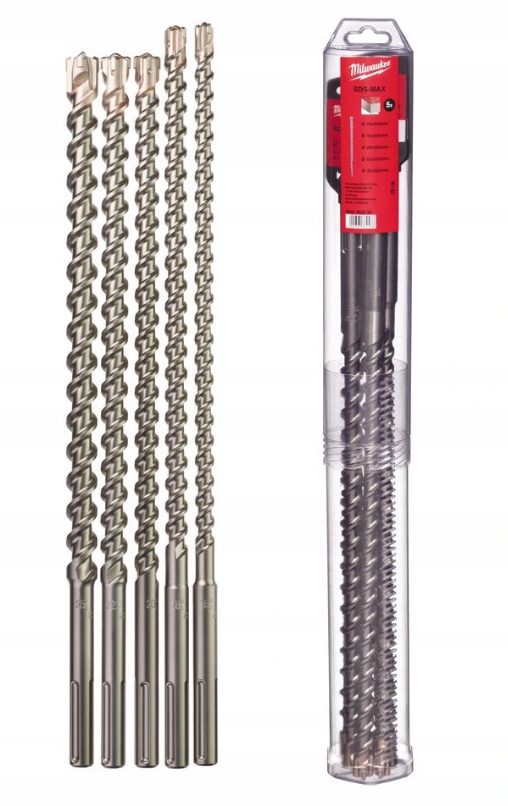 Milwaukee Zestaw Wierte� SDS-MAX 5szt  16-25mm