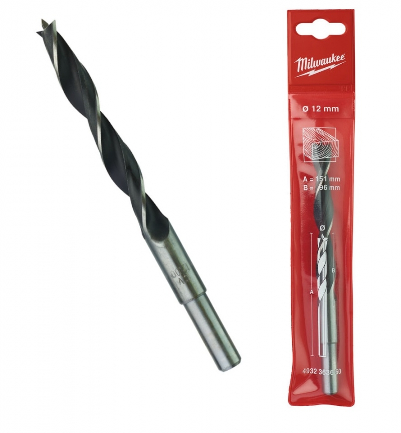 4932363660 Milwaukee Wiert�o �wider do drewna 12mm 