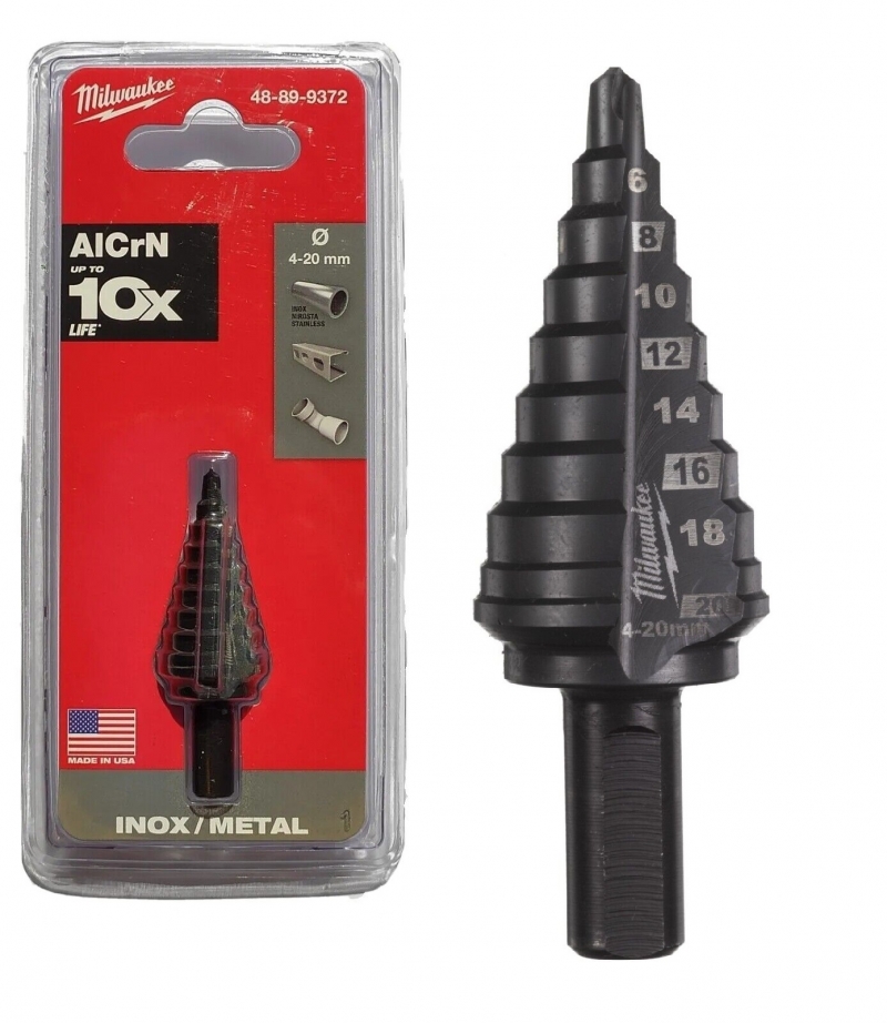 WIERT�O KOBALTOWE STOPNIOWE 4-20MM MILWAUKEE 