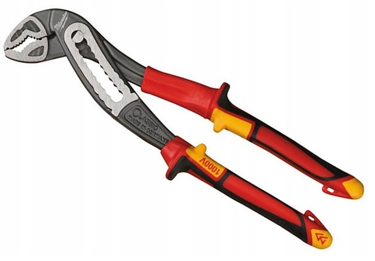 4932464574 Milwaukee Szczypce Nastawne do rur VDE 240mm 