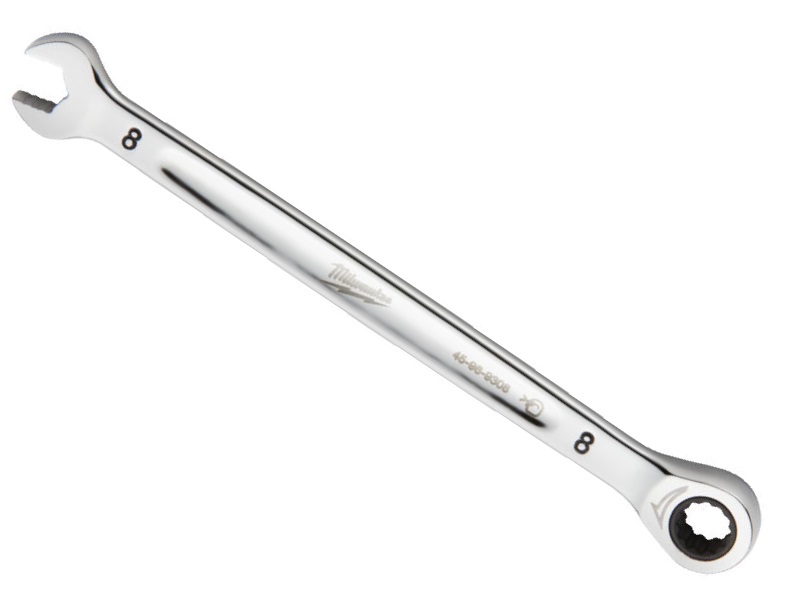 4932471501 Milwaukee Klucz P�asko-Oczkowy z Grzechotk� 8mm