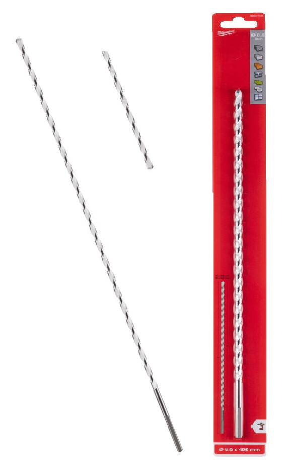 4932471102 WIERT�O UNIWERSALNE MILWAUKEE HEX 6.5 x 400 mm