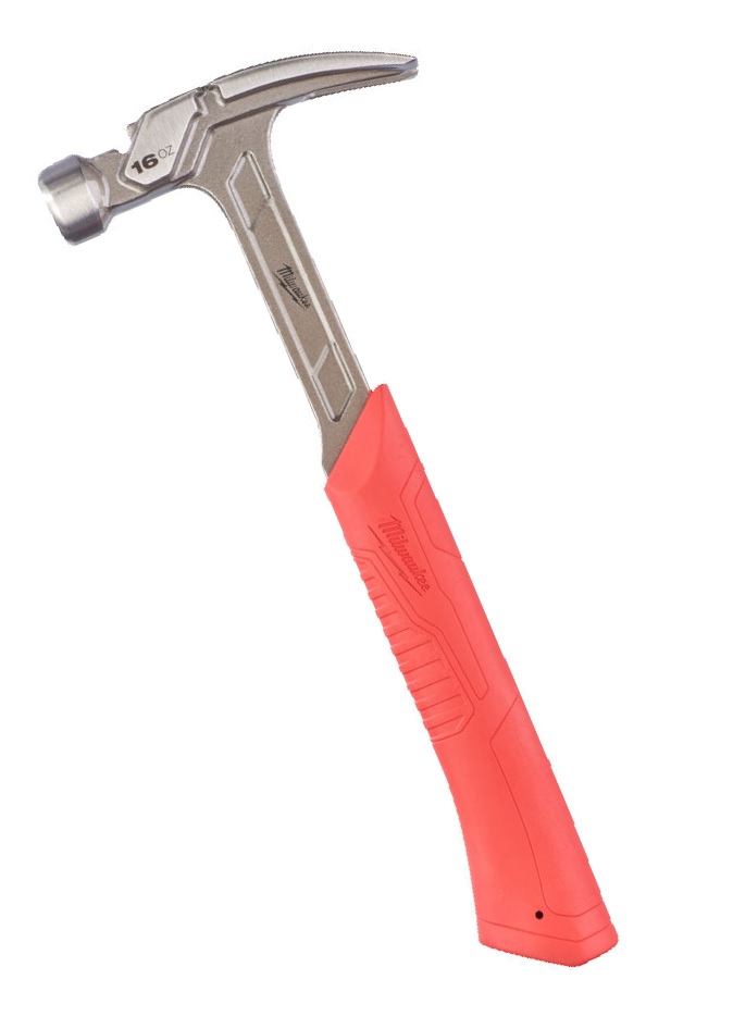 4932478653  Milwaukee M�otek ciesielski z trzonkiem stalowym, pazur prosty 450g