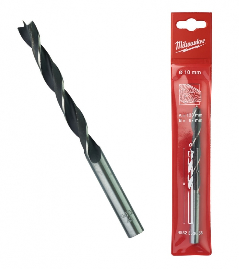 4932363658 Milwaukee Wiert�o �wider do drewna 10mm 
