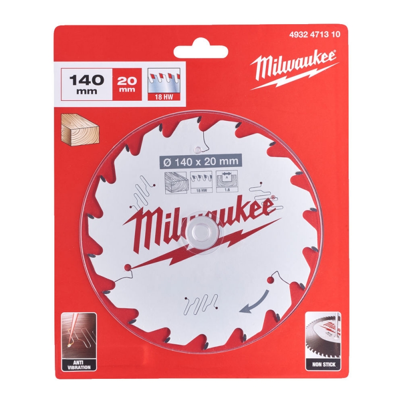 4932471310 Milwaukee Tarcza Tn�ca Widiowa 140mm x 20otw�r x 18Z 