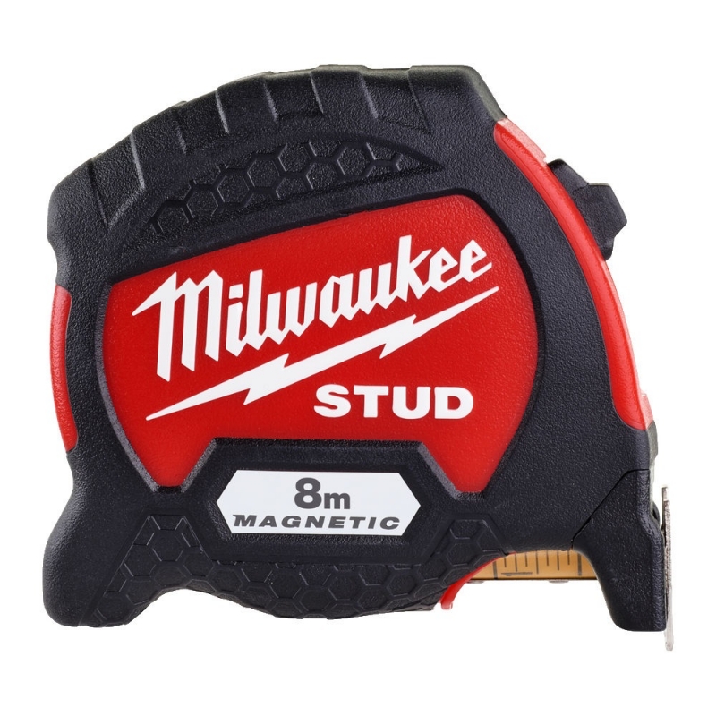  Miara zwijana magnetyczna wzmacniana 8 m STUD2 MILWAUKE