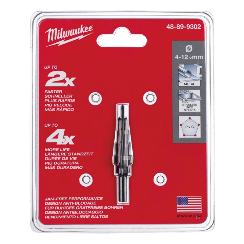 48899380  WIERT�O KOBALTOWE STOPNIOWE 6-32MM MILWAUKEE