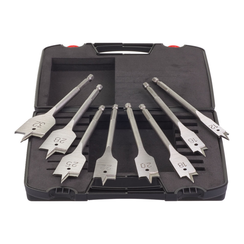 4932352504 MILWAUKEE Zestaw wierte� pi�rowych 8 szt do drewna 12-32mm