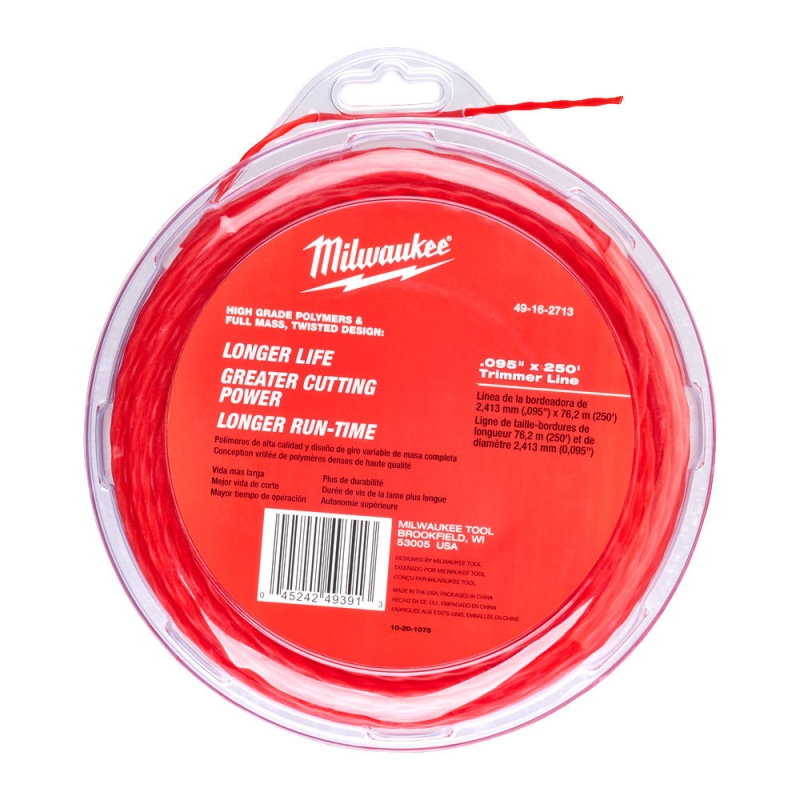 49162713 MILWAUKEE �Y�KA Tn�ca DO PODKASZARKI 2.4mm x 76m 