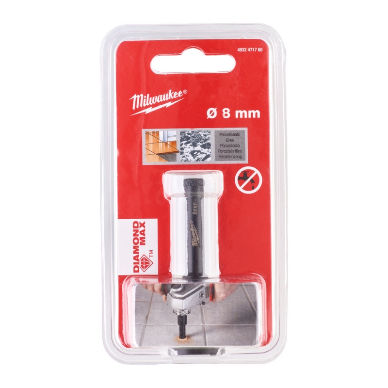  Milwaukee Wiert�o Otwornica Diamentowa do wiercenia 8mm M14