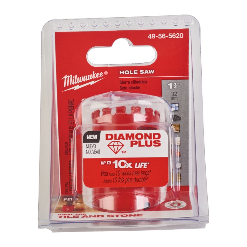 49565630 Wiert�o Diamentowe PLUS 38mm Milwaukee do p�ytek Gresu 