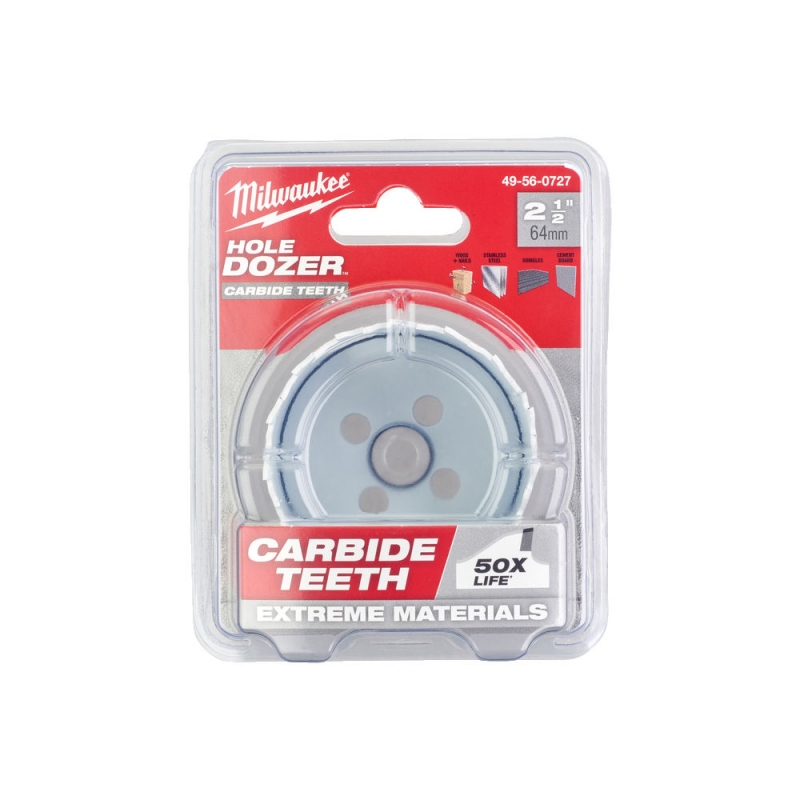 Milwaukee Otwornica z w�glikiem wolframu Carbide 64mm 2 1/2 Inox