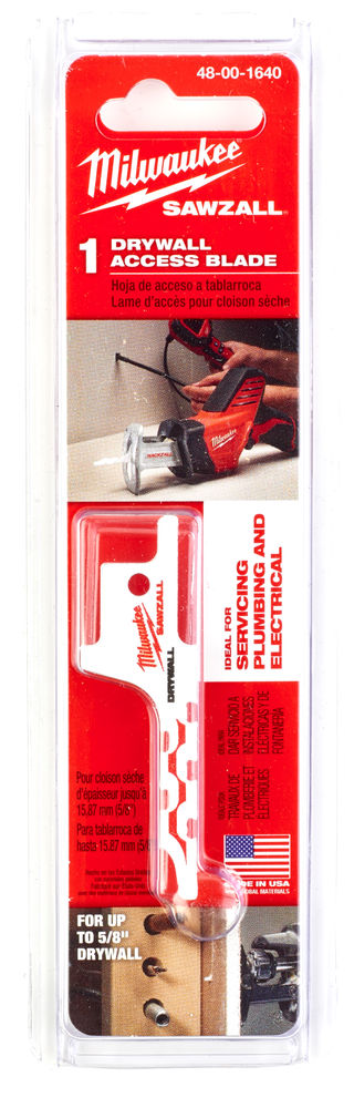 48001640 Milwaukee Brzeszczot do Pi�y Szablastej do suchej zabudowy 1szt 63mm
