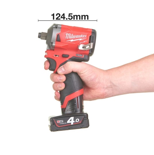 Milwaukee Subkompaktowy Klucz Udarowy M12 FIWF12-0 339Nm 1/2