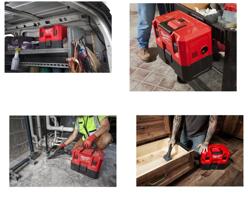 4933478186 Milwaukee M12 FVCL-0 odkurzacz na sucho/mokro Akumulatorowy 