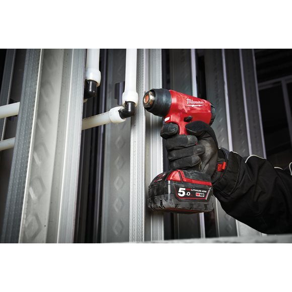 4933459772 Milwaukee M18 BHG-502C Opalarka Akumulatorowa  2 x Bateria 5.0Ah + �adowarka + Walizka 