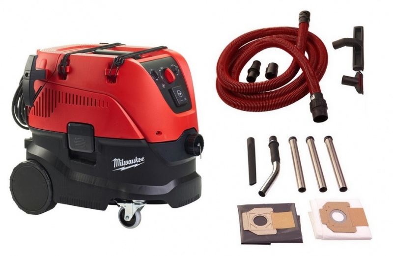 4933459415 Milwaukee Odkurzacz Przemys�owy AS30MAC 1200W 30L Klasa M 