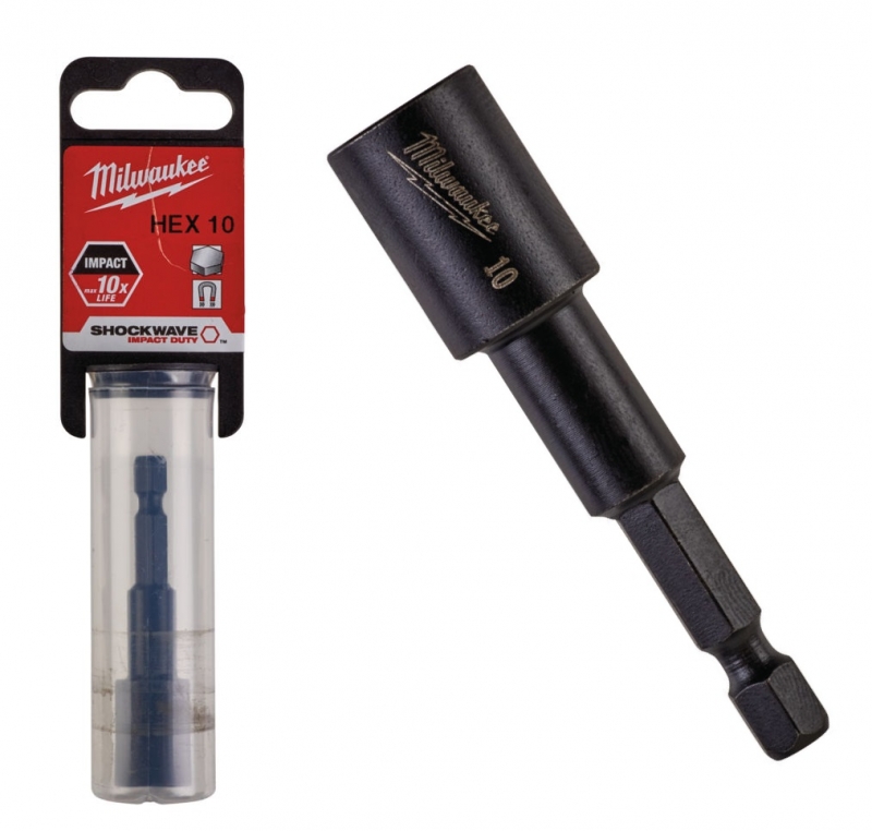 Milwaukee Nasadka Magnetyczna Udarowa 10mm x 65mm