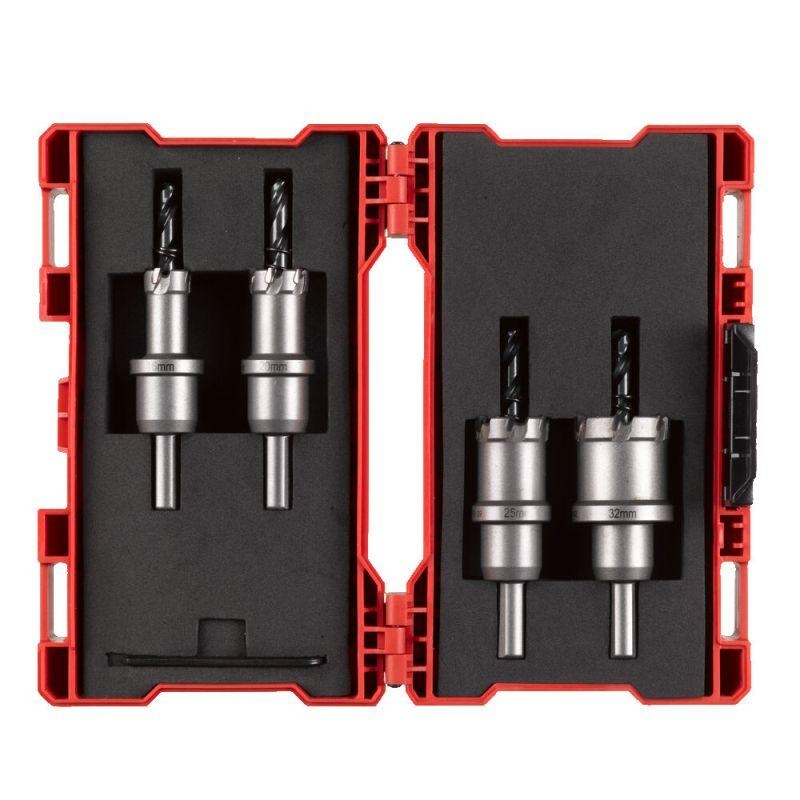 4932479058 MIlwaukee Zestaw Otwornic do Stali Nierdzewnej  4 SZT (16,20,25,32mm)  TCT