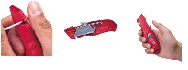 4932471360  Milwaukee No�yk z mechanizmem cofaj�cym ostrza 