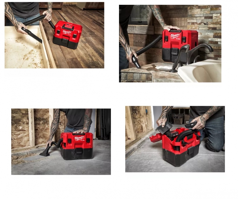 4933478186 Milwaukee M12 FVCL-0 odkurzacz na sucho/mokro Akumulatorowy 