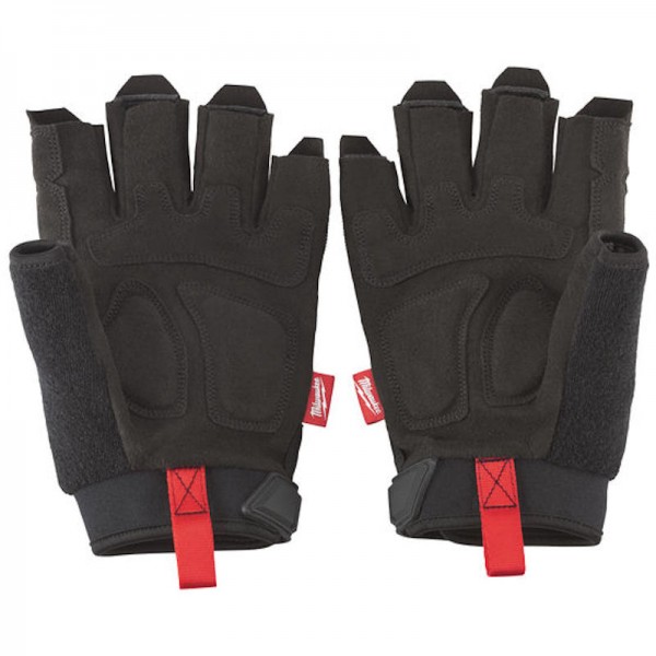 R�kawice Robocze Bez Palc�w Milwaukee 8/9/10/11 M/L/XL/XXL