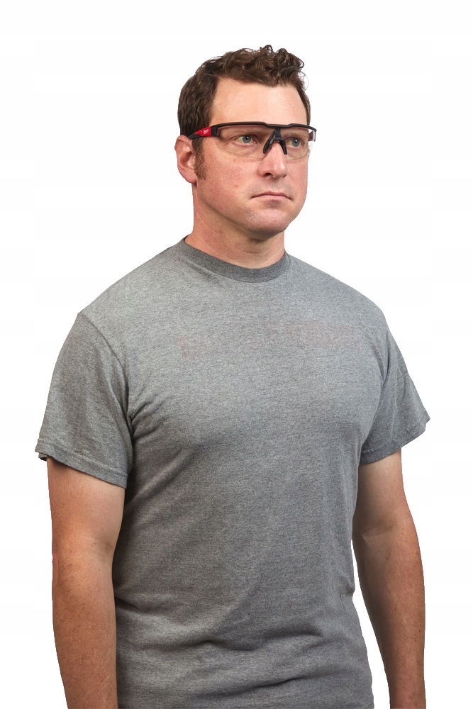 4932478763 MILWAUKEE OKULARY OCHRONNE BEZBARWNE ODPORNE NA ZARYSOWANIA