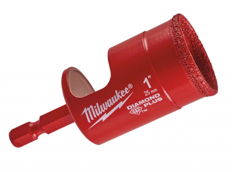 49560517  Wiert�o Diamentowe PLUS 25mm Milwaukee do p�ytek Gresu 