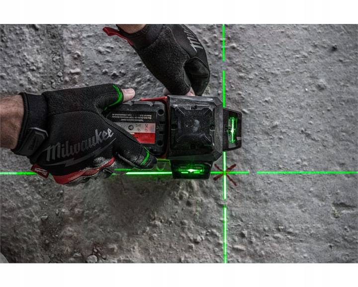 Milwaukee M12 3PL Laser p�aszczyznowy zielony 3x360 3PL-401C