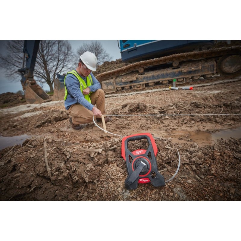 Milwaukee Ta�ma Miernicza D�uga Otwarta 30m/100FT x 13mm
