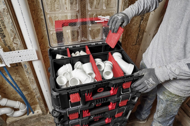 4932478625 ORGANIZER G��BOKI PACKOUT MILWAUKEE Skrzynka