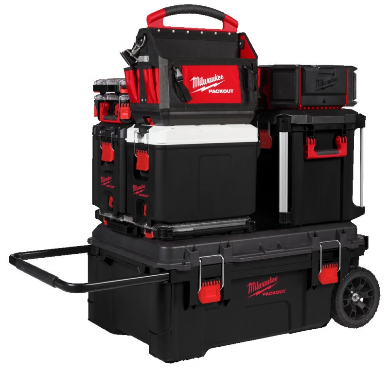 4932478161 Skrzynia na ko�ach PACKOUT MILWAUKEE  Du�a