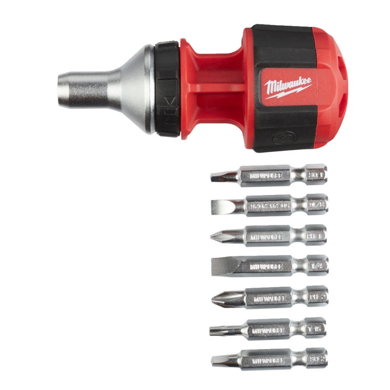 4932471868 Milwaukee Mini multi-wkr�tak z grzechotk� 8szt