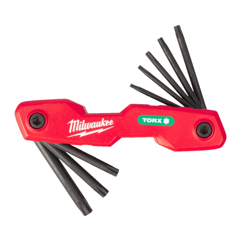 4932480979 KLUCZE TORX SK�ADANE MILWAUKEE 8 SZT T9-T40 