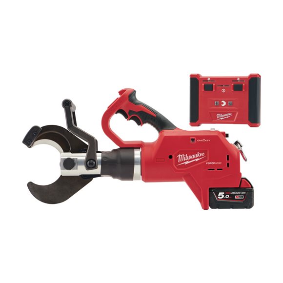 4933459271 Milwaukee M18 HCC75R-502C Obcinak do przewod�w z Pilotem 
