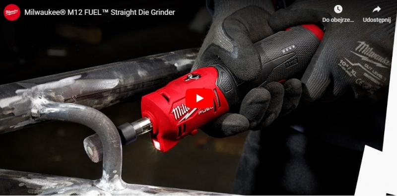 4933471435 MILWAUKEE M12 FDGS-0 TRZPIENIOWA SZLIFIERKA PROSTA 