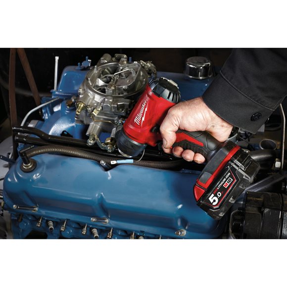 4933459772 Milwaukee M18 BHG-502C Opalarka Akumulatorowa  2 x Bateria 5.0Ah + �adowarka + Walizka 