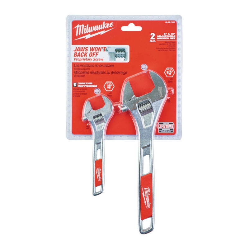 4932499519 Milwaukee Zestaw Klucz Nastawny 150mm i 250mm 2szt 