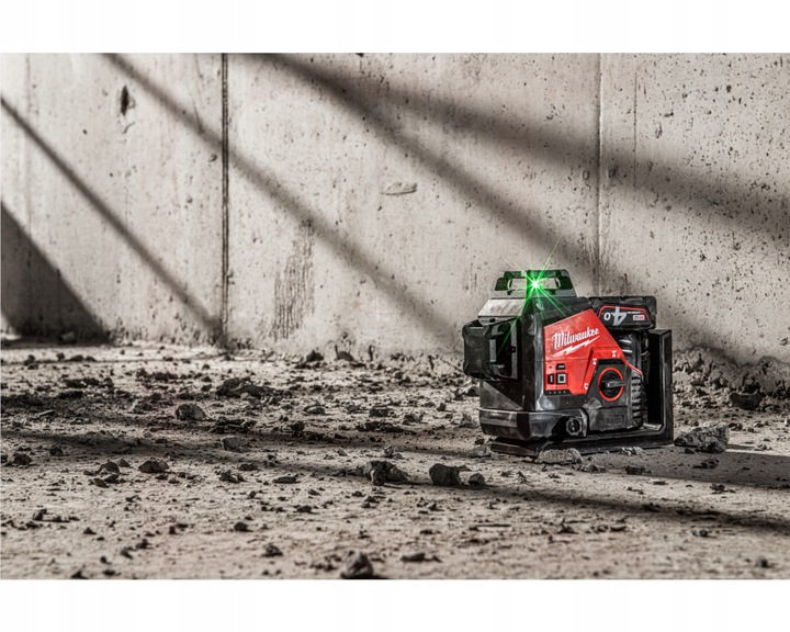 Milwaukee M12 3PL Laser p�aszczyznowy zielony 3x360 3PL-401C
