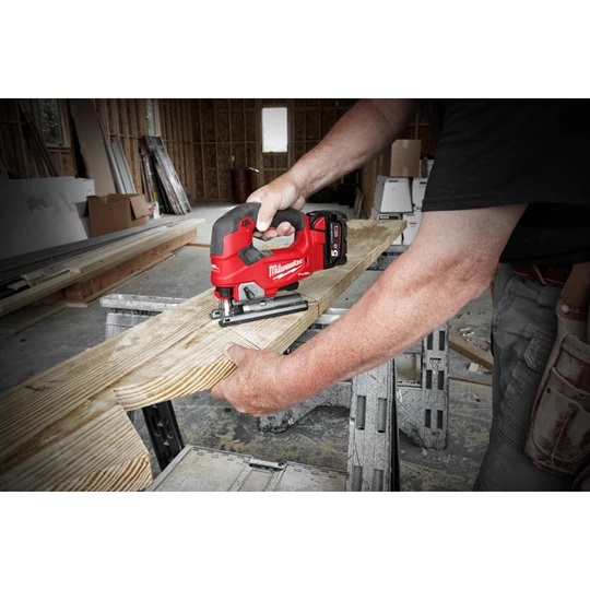 Milwaukee Wyrzynarka Aku 2 x 5.0Ah + �adowarka M18 FJS-502X