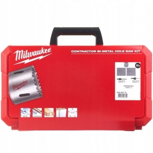 4932464719 MILWAUKEE Zestaw Otwornic Bimetal 10el Contractor 