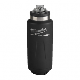 4932493468 Butelka termiczna 1065 ml  kubek na napoje kaw� wod�  Packout Milwaukee Czarny