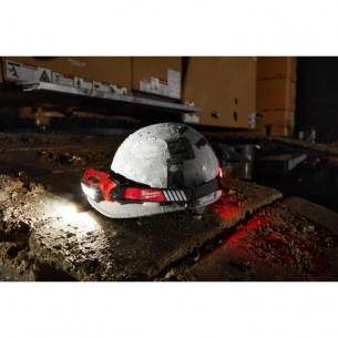 4933479768 Akumulatorowa latarka  czo��wka USB HI-VIS do kasku, 600 lm, 4 V, 3.0 Ah